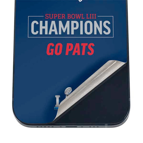 NFL Super Bowl LIII Champions Go Pats iPhone 12 Mini Skin