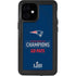 NFL Super Bowl LIII Champions Go Pats iPhone 12 Mini Waterproof Case