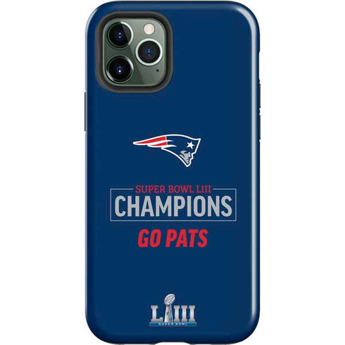 NFL Super Bowl LIII Champions Go Pats iPhone 12 Pro Max Impact Case