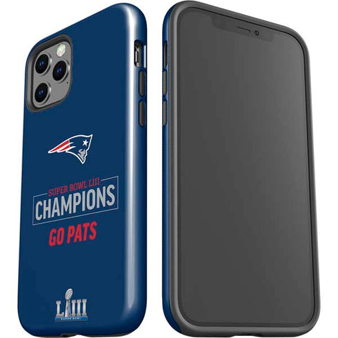 NFL Super Bowl LIII Champions Go Pats iPhone 12 Pro Max Impact Case