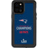 NFL Super Bowl LIII Champions Go Pats iPhone 12 Pro Max Waterproof Case