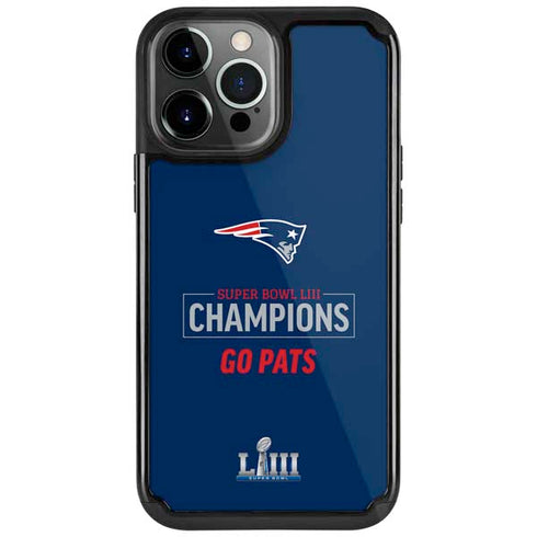 NFL Super Bowl LIII Champions Go Pats iPhone 13 Pro Cargo Case
