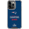 NFL Super Bowl LIII Champions Go Pats iPhone 13 Pro Clear Case