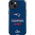 NFL Super Bowl LIII Champions Go Pats iPhone 15 Plus Impact Case