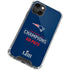 NFL Super Bowl LIII Champions Go Pats iPhone 14 Plus Clear Case