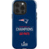 NFL Super Bowl LIII Champions Go Pats iPhone 15 Pro Impact Case
