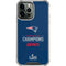 NFL Super Bowl LIII Champions Go Pats iPhone 14 Pro Max Clear Case