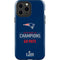 NFL Super Bowl LIII Champions Go Pats iPhone 15 Pro Max Impact Case
