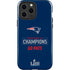 NFL Super Bowl LIII Champions Go Pats iPhone 15 Pro Max Impact Case