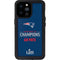 NFL Super Bowl LIII Champions Go Pats iPhone 14 Pro Max Waterproof Case