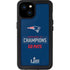 NFL Super Bowl LIII Champions Go Pats iPhone 15 Plus Waterproof Case