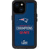 NFL Super Bowl LIII Champions Go Pats iPhone 15 Waterproof Case