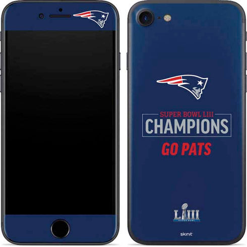 NFL Super Bowl LIII Champions Go Pats iPhone 7 Skin