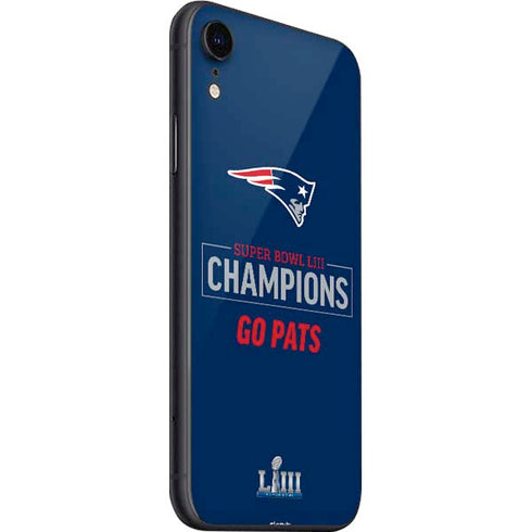 NFL Super Bowl LIII Champions Go Pats iPhone SE (2nd & 3rd Gen) Skin