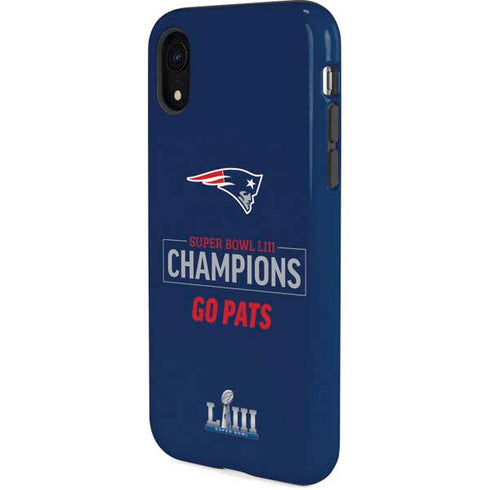 NFL Super Bowl LIII Champions Go Pats iPhone XR Pro Case