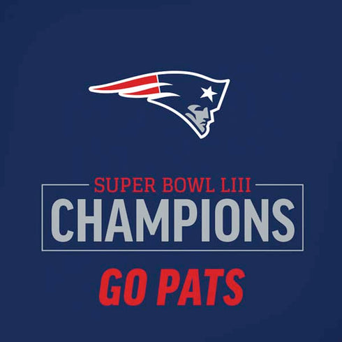NFL Super Bowl LIII Champions Go Pats iPhone XS Pro Case