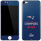 NFL Super Bowl LIII Champions Go Pats Apple iPod Skin