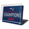 NFL Super Bowl LIII Champions Go Pats MacBook Pro 13in (2020) Case plus Skin