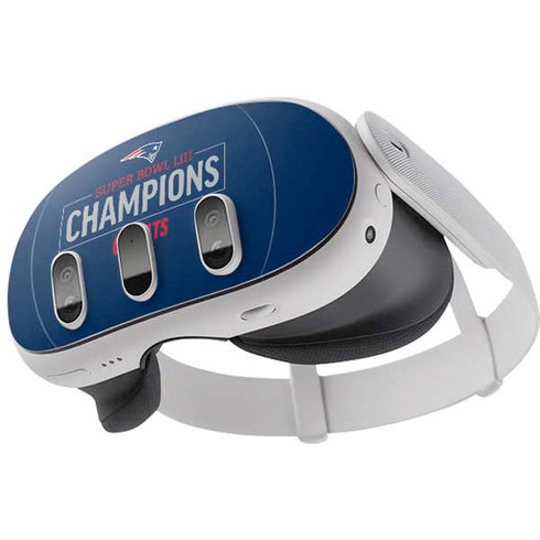 NFL Super Bowl LIII Champions Go Pats Meta Quest 3 Skin