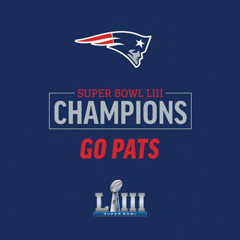NFL Super Bowl LIII Champions Go Pats Moto E5 Play Skin