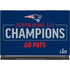 NFL Super Bowl LIII Champions Go Pats MSI GS65 Stealth Laptop Skin