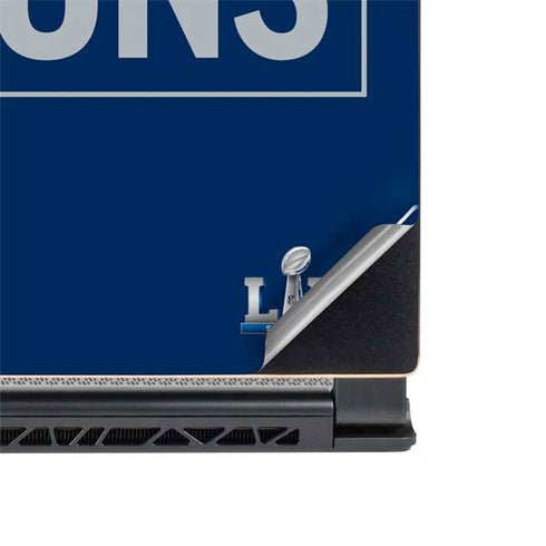 NFL Super Bowl LIII Champions Go Pats MSI GS65 Stealth Laptop Skin