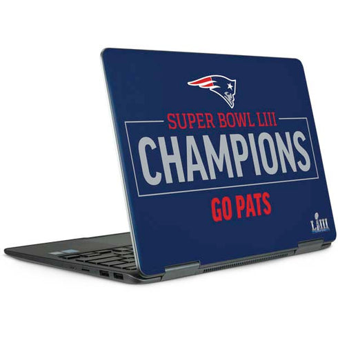 NFL Super Bowl LIII Champions Go Pats Notebook 9 Pro 13in (2017) Skin