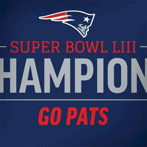 NFL Super Bowl LIII Champions Go Pats Notebook 9 Pro 13in (2017) Skin