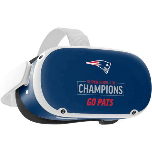NFL Super Bowl LIII Champions Go Pats Oculus Quest 2 Skin