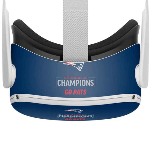 NFL Super Bowl LIII Champions Go Pats Oculus Quest 2 Skin