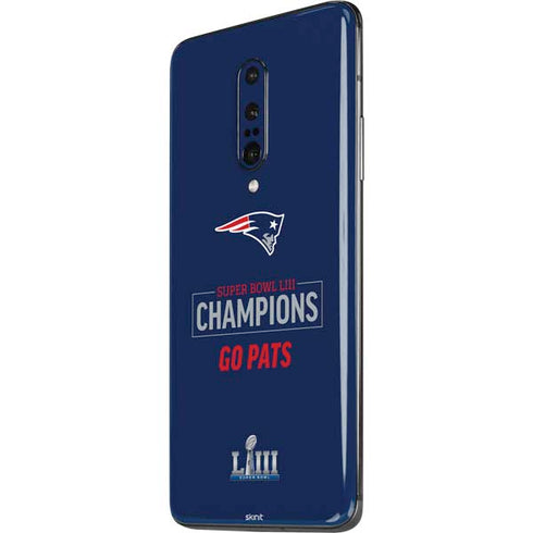 NFL Super Bowl LIII Champions Go Pats OnePlus 7 Pro Skin