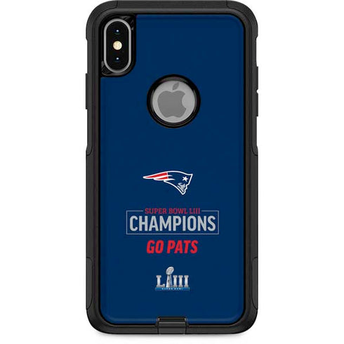 NFL Super Bowl LIII Champions Go Pats Otterbox Commuter iPhone Skin