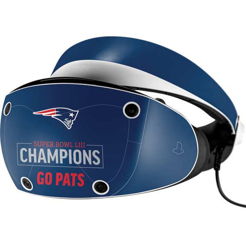 NFL Super Bowl LIII Champions Go Pats PlayStation VR2 Skin