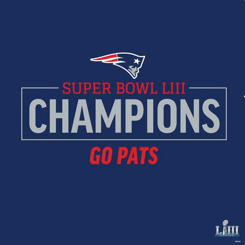 NFL Super Bowl LIII Champions Go Pats PS4 Controller Skin