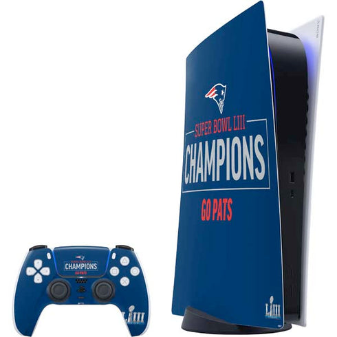 NFL Super Bowl LIII Champions Go Pats PS5 Digital Edition Bundle Skin