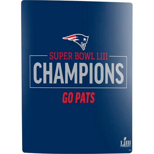NFL Super Bowl LIII Champions Go Pats PS5 Digital Edition Bundle Skin