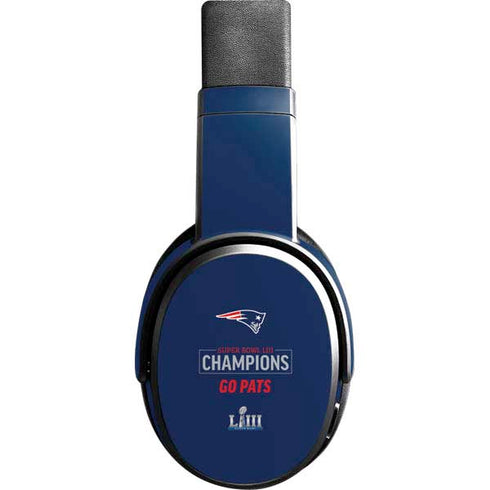 NFL Super Bowl LIII Champions Go Pats Skullcandy Crusher Wireless Skin