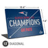 NFL Super Bowl LIII Champions Go Pats Universal Laptop 13in (10.6 x 7.6in) Skin