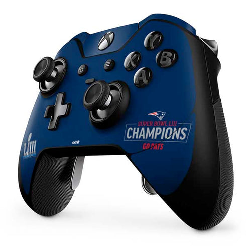 NFL Super Bowl LIII Champions Go Pats Xbox One Elite Controller Skin