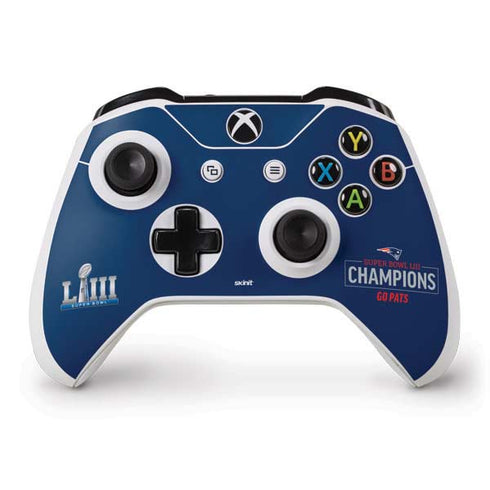 NFL Super Bowl LIII Champions Go Pats Xbox One S Controller Skin