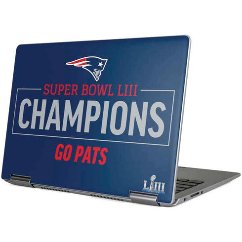 NFL Super Bowl LIII Champions Go Pats Yoga 710 14in Skin