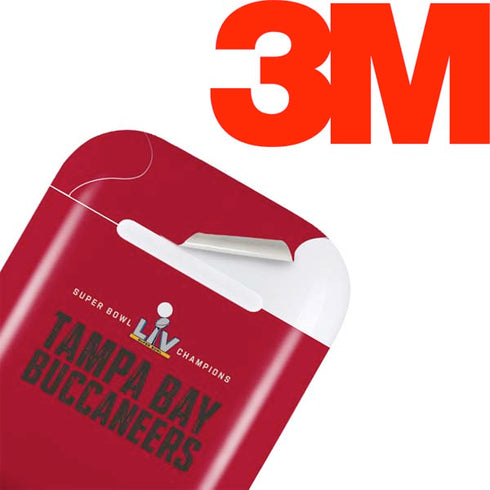 NFL Super Bowl LV Champions Tampa Bay Buccaneers Apple AirPods 2 Skin