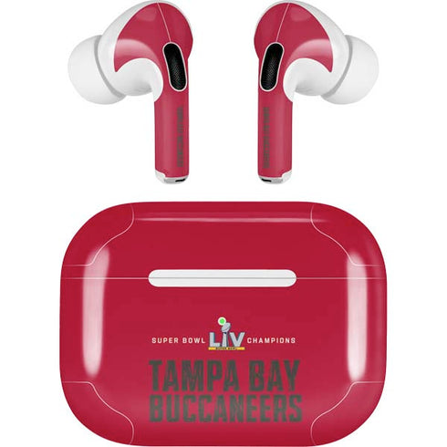NFL Super Bowl LV Champions Tampa Bay Buccaneers Apple AirPods Pro Skin