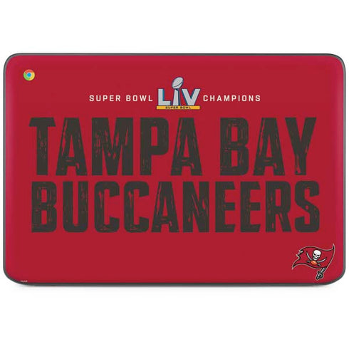 NFL Super Bowl LV Champions Tampa Bay Buccaneers HP Chromebook Skin