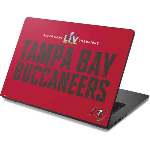 NFL Super Bowl LV Champions Tampa Bay Buccaneers Dell Chromebook Skin