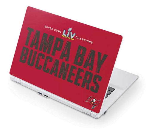 NFL Super Bowl LV Champions Tampa Bay Buccaneers Acer Chromebook Skin