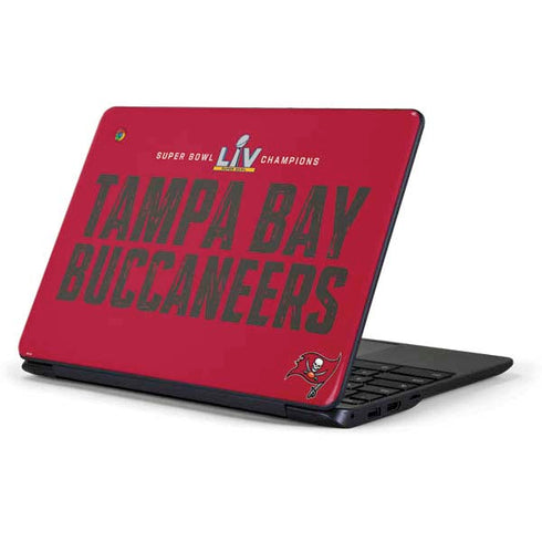 NFL Super Bowl LV Champions Tampa Bay Buccaneers Samsung Chromebook Skin