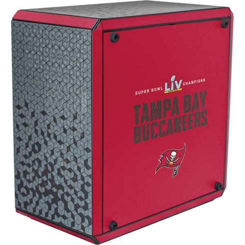 NFL Super Bowl LV Champions Tampa Bay Buccaneers Cooler Master MasterBox Q300L Mini Tower Skin