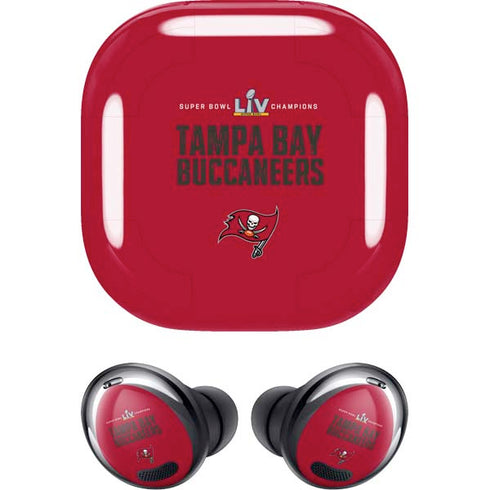 NFL Super Bowl LV Champions Tampa Bay Buccaneers Galaxy Buds Pro Skin