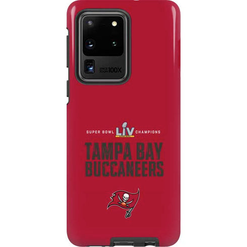 NFL Super Bowl LV Champions Tampa Bay Buccaneers Galaxy S20 Ultra 5G Pro Case